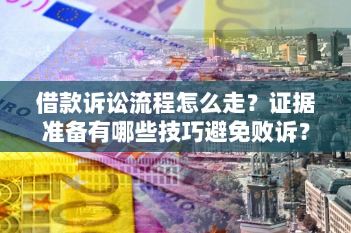 济南借款诉讼流程怎么走？证据准备有哪些技巧避免败诉？