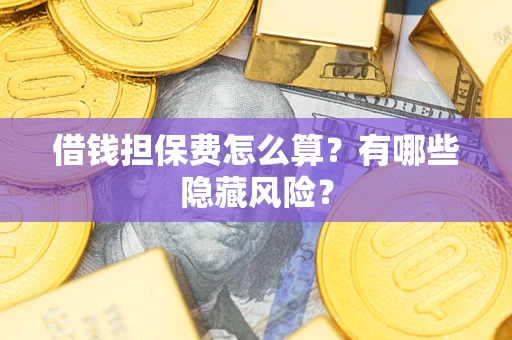 济南借钱担保费怎么算？有哪些隐藏风险？