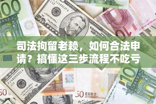 济南司法拘留老赖，如何合法申请？搞懂这三步流程不吃亏！