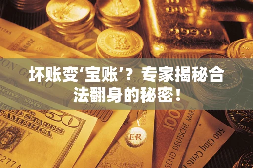 济南坏账变‘宝账’？专家揭秘合法翻身的秘密！