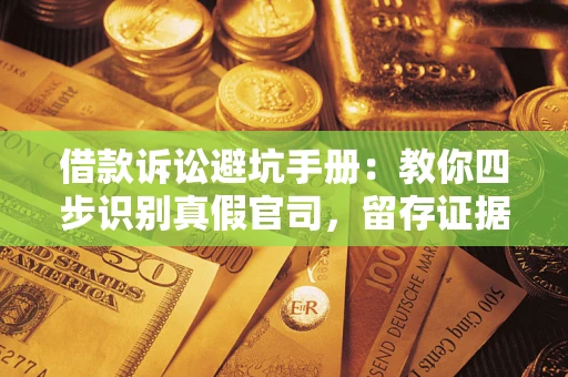 济南借款诉讼避坑手册：教你四步识别真假官司，留存证据不踩雷