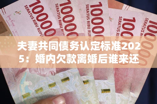 济南夫妻共同债务认定标准2025:婚内欠款离婚后谁来还? 济南夫妻共同债务认定标准2025:婚内欠款离婚后谁来还?
