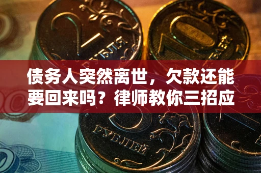济南债务人突然离世，欠款还能要回来吗？律师教你三招应对