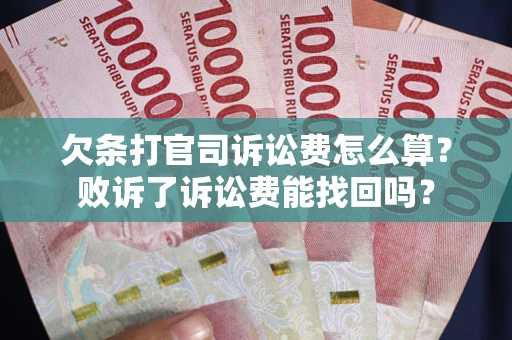 济南欠条打官司诉讼费怎么算？败诉了诉讼费能找回吗？