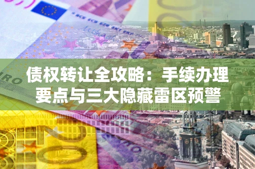 济南债权转让全攻略：手续办理要点与三大隐藏雷区预警