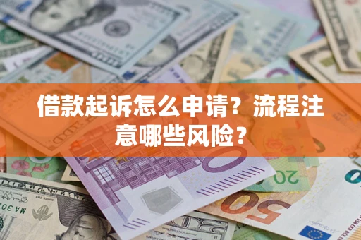 济南借款起诉怎么申请？流程注意哪些风险？